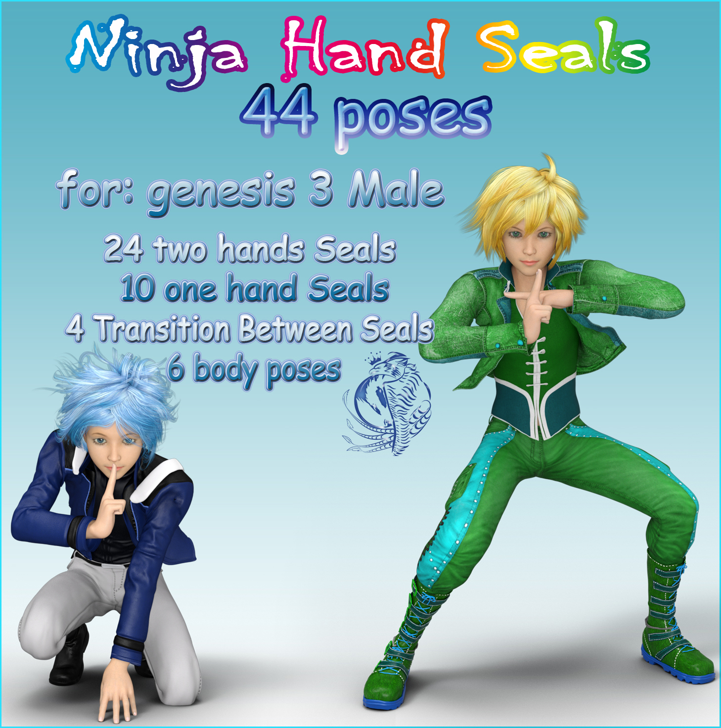 Ninja Hand Seals for G3 by N/A
