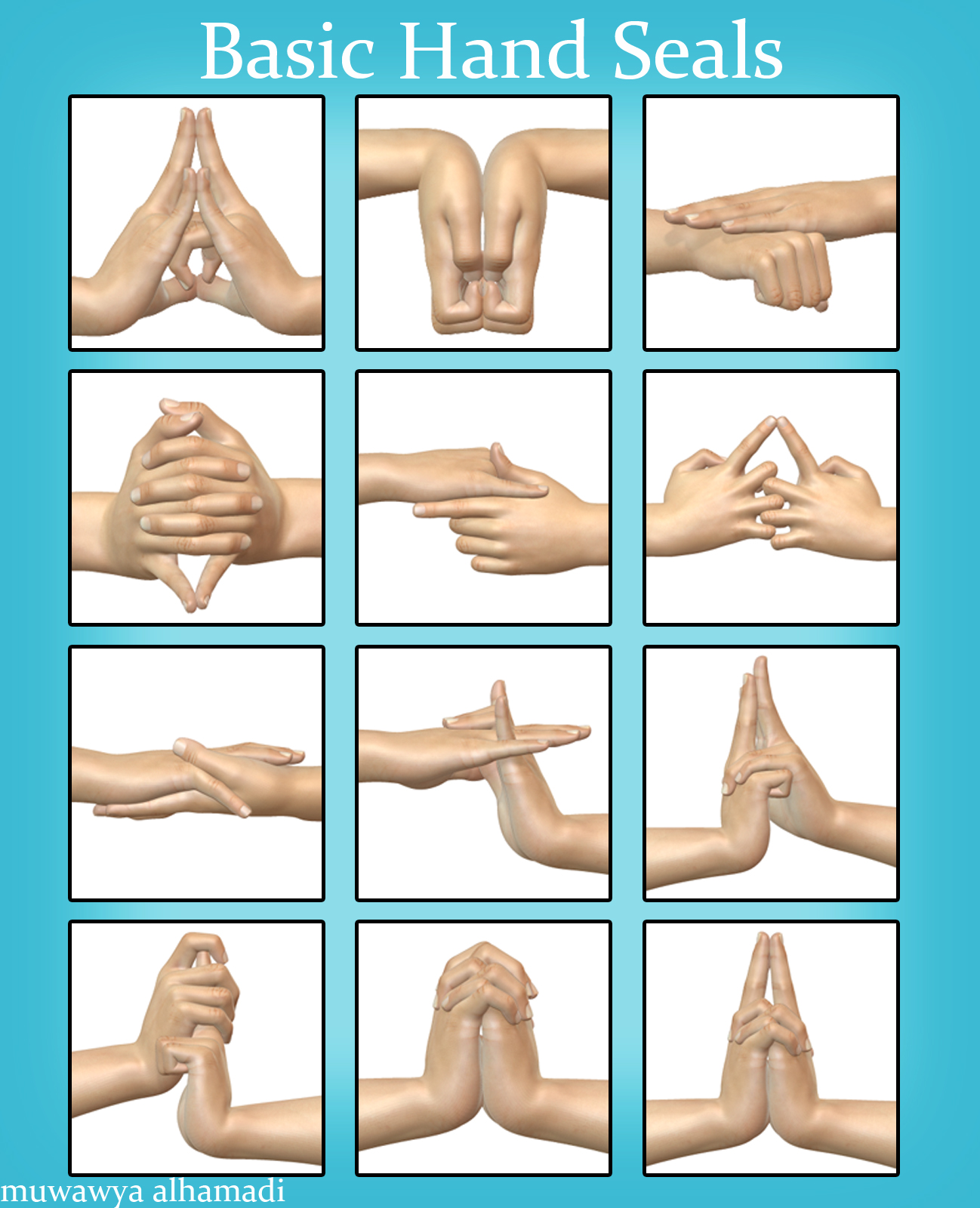 Ninja Hand Seals for G3 by N/A