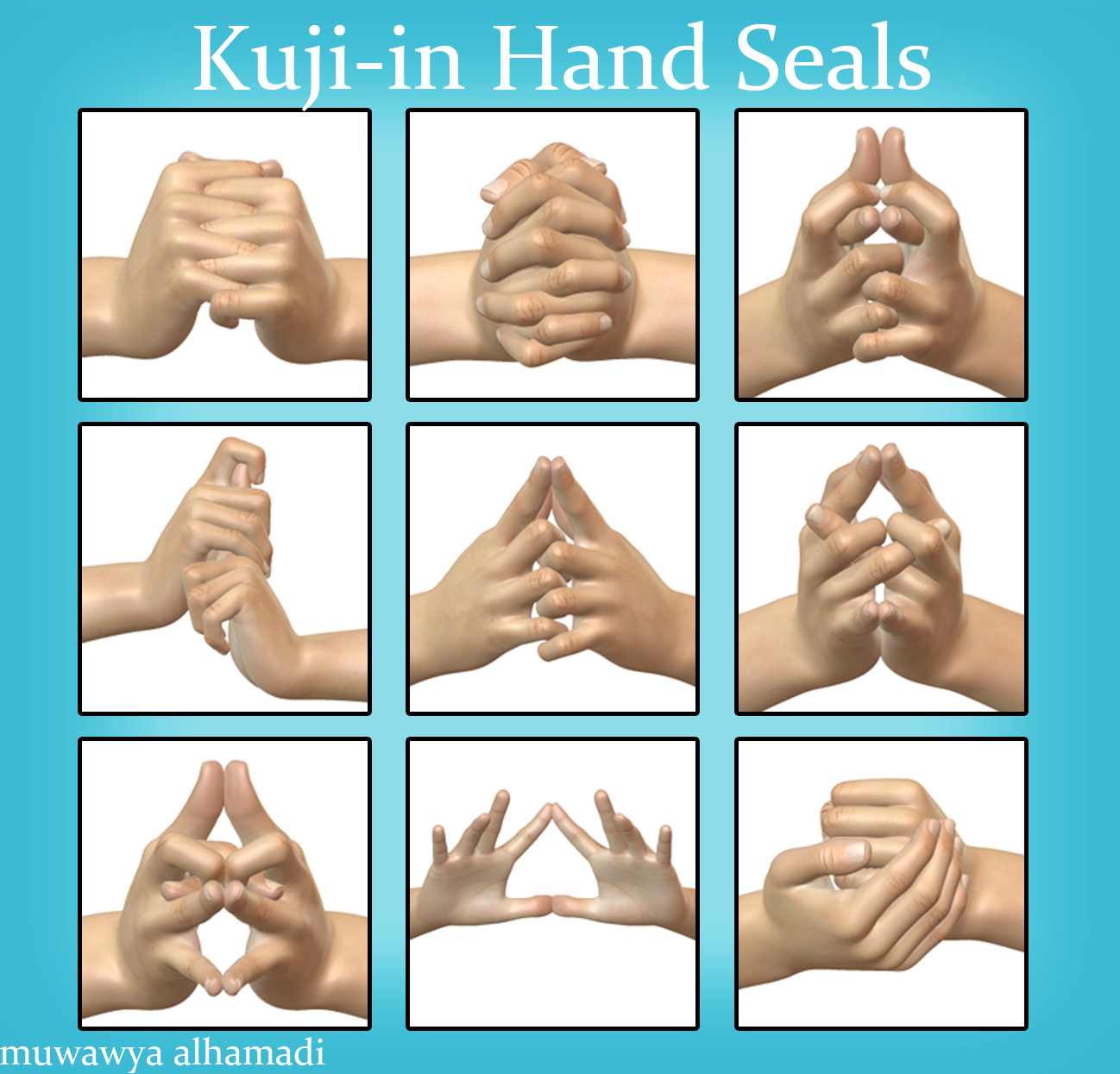 Ninja Hand Seals for G3 by N/A