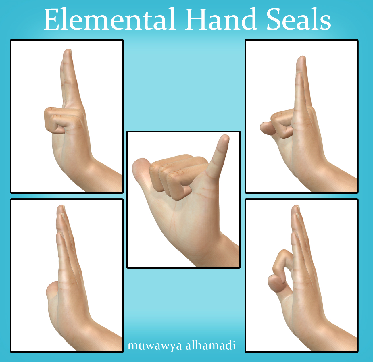 Ninja Hand Seals for G3 by N/A