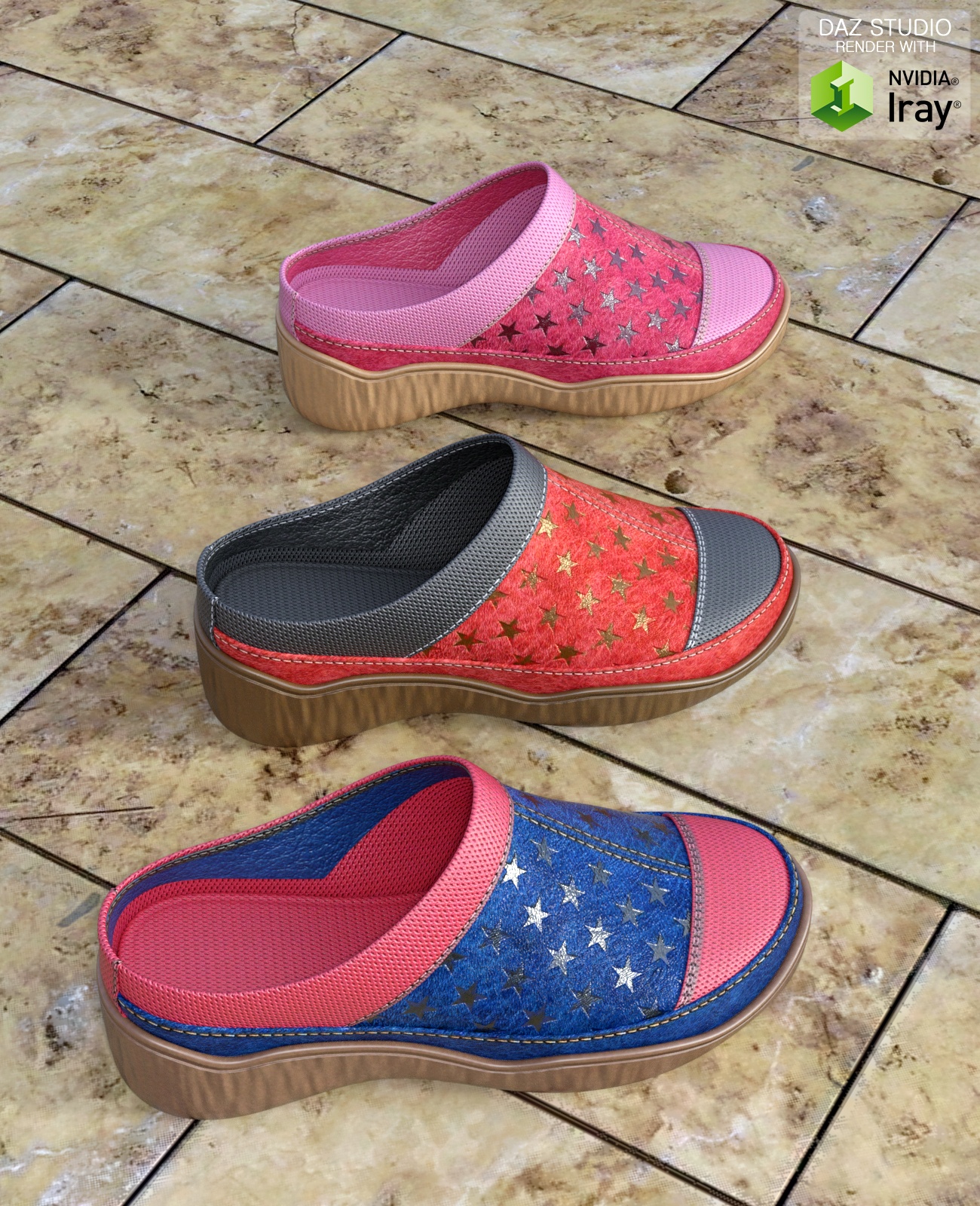 Candy Clogs for G3F by N/A