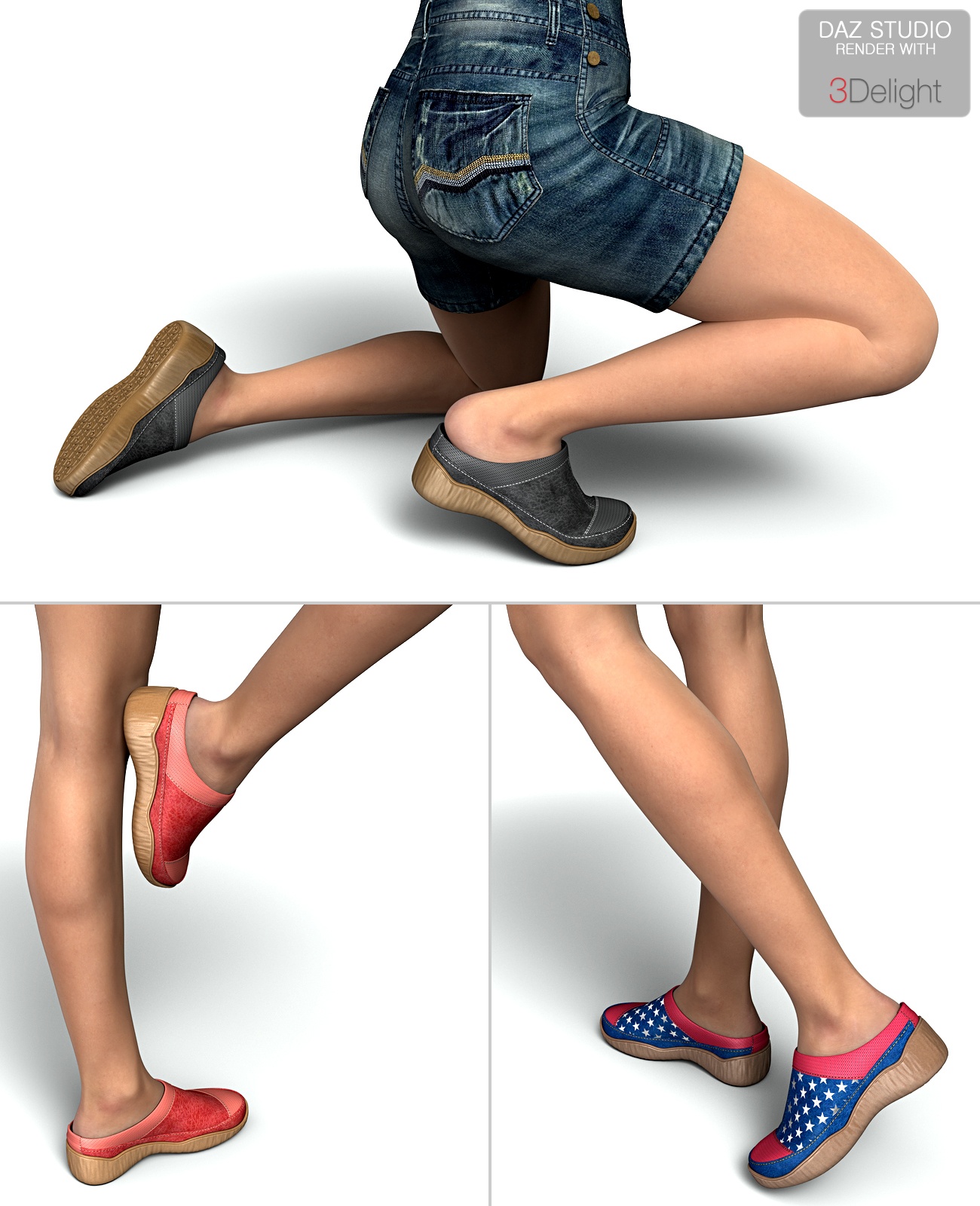 Candy Clogs for G3F by N/A