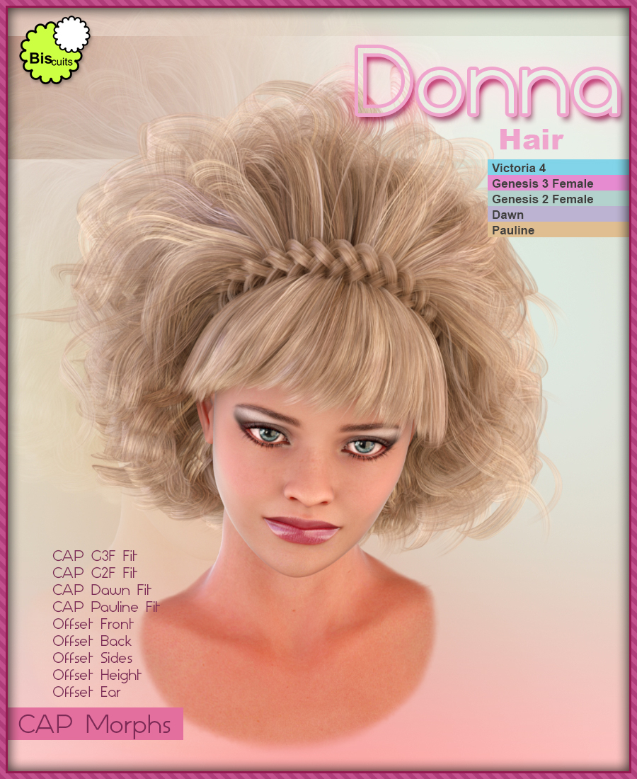 Biscuits Donna Hair by N/A