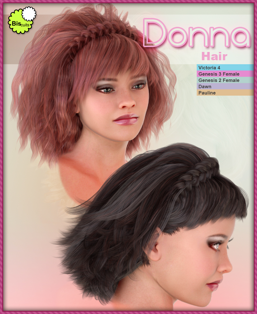 Biscuits Donna Hair by N/A