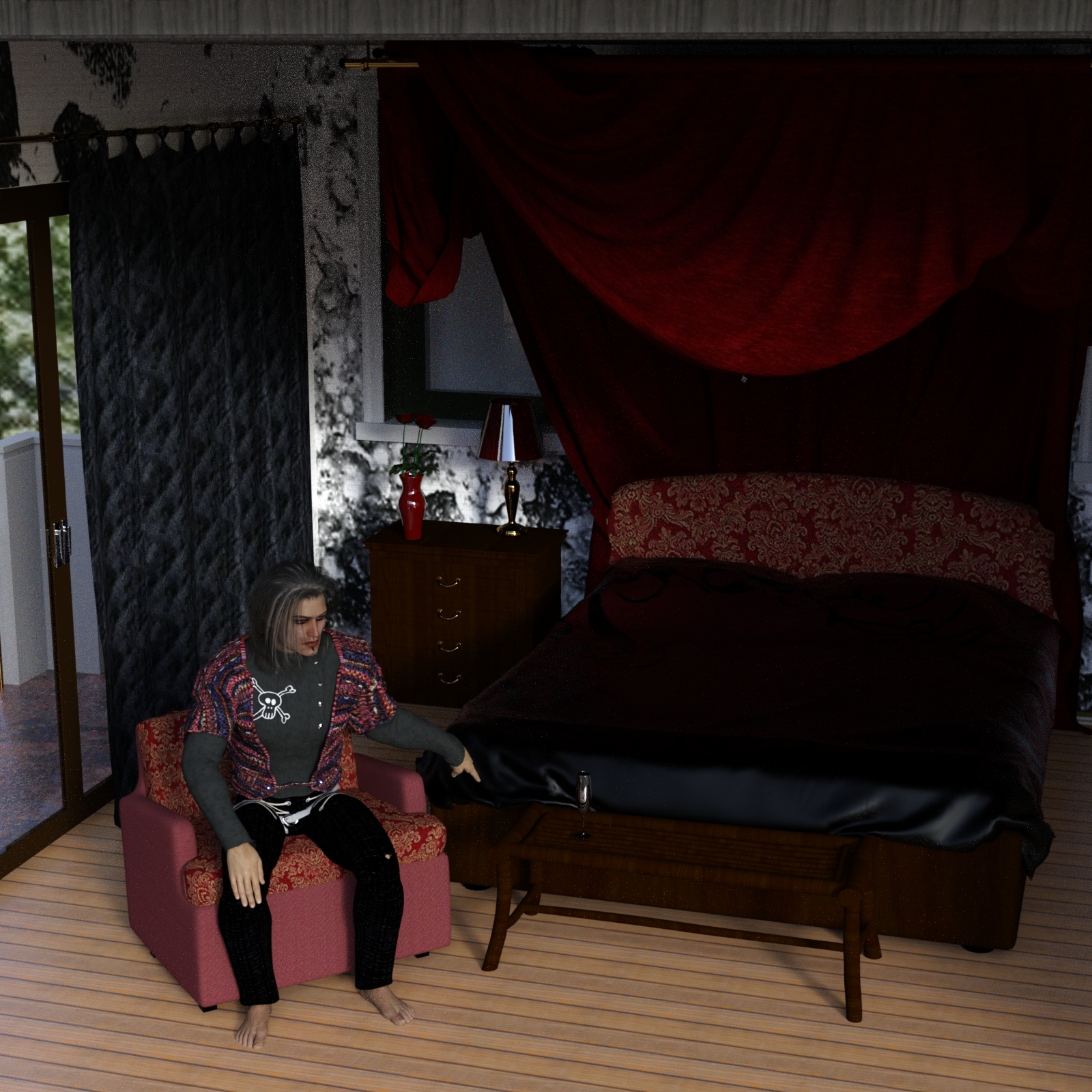 Dark Dreams for STZ_Bedroom_3 by N/A