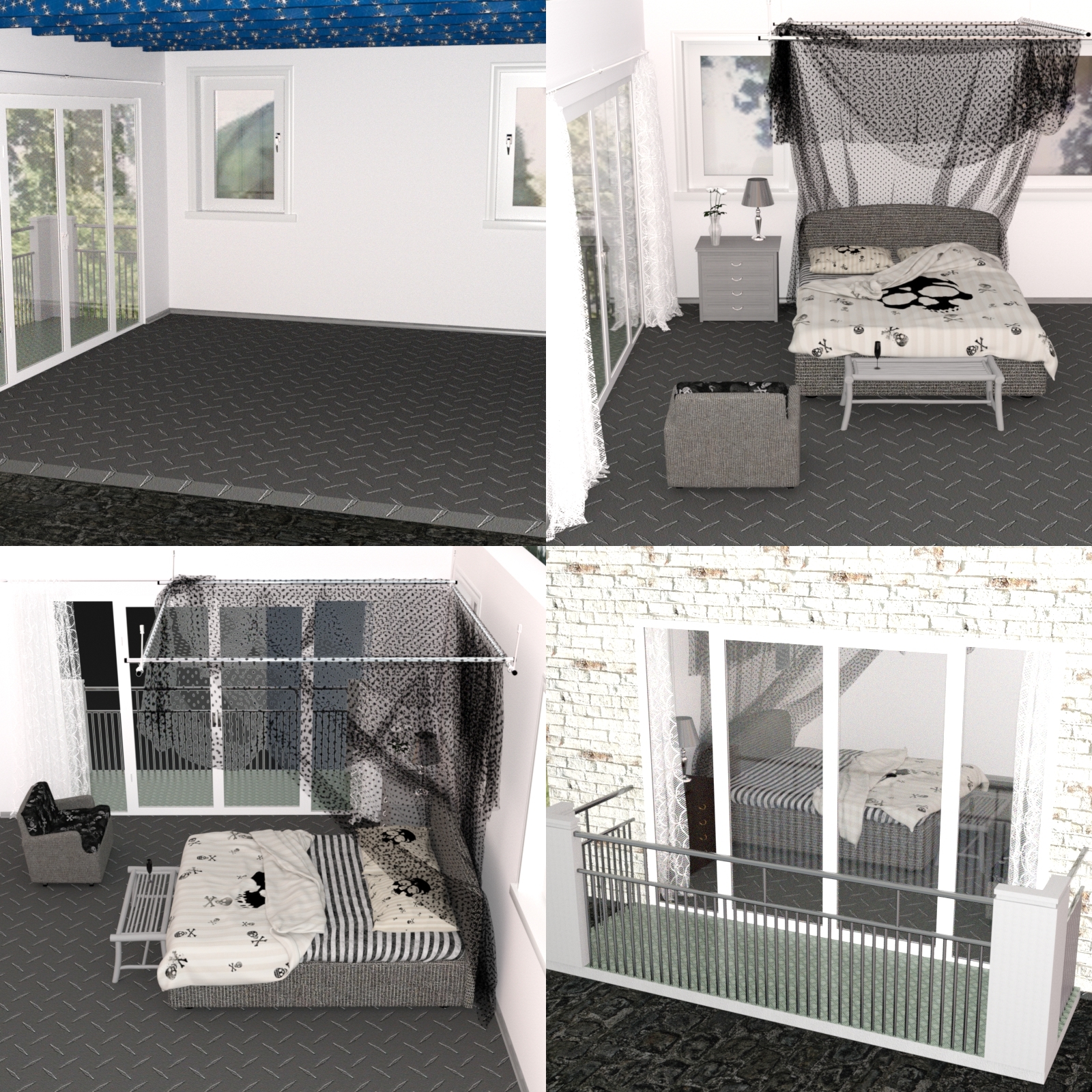 Dark Dreams for STZ_Bedroom_3 by N/A