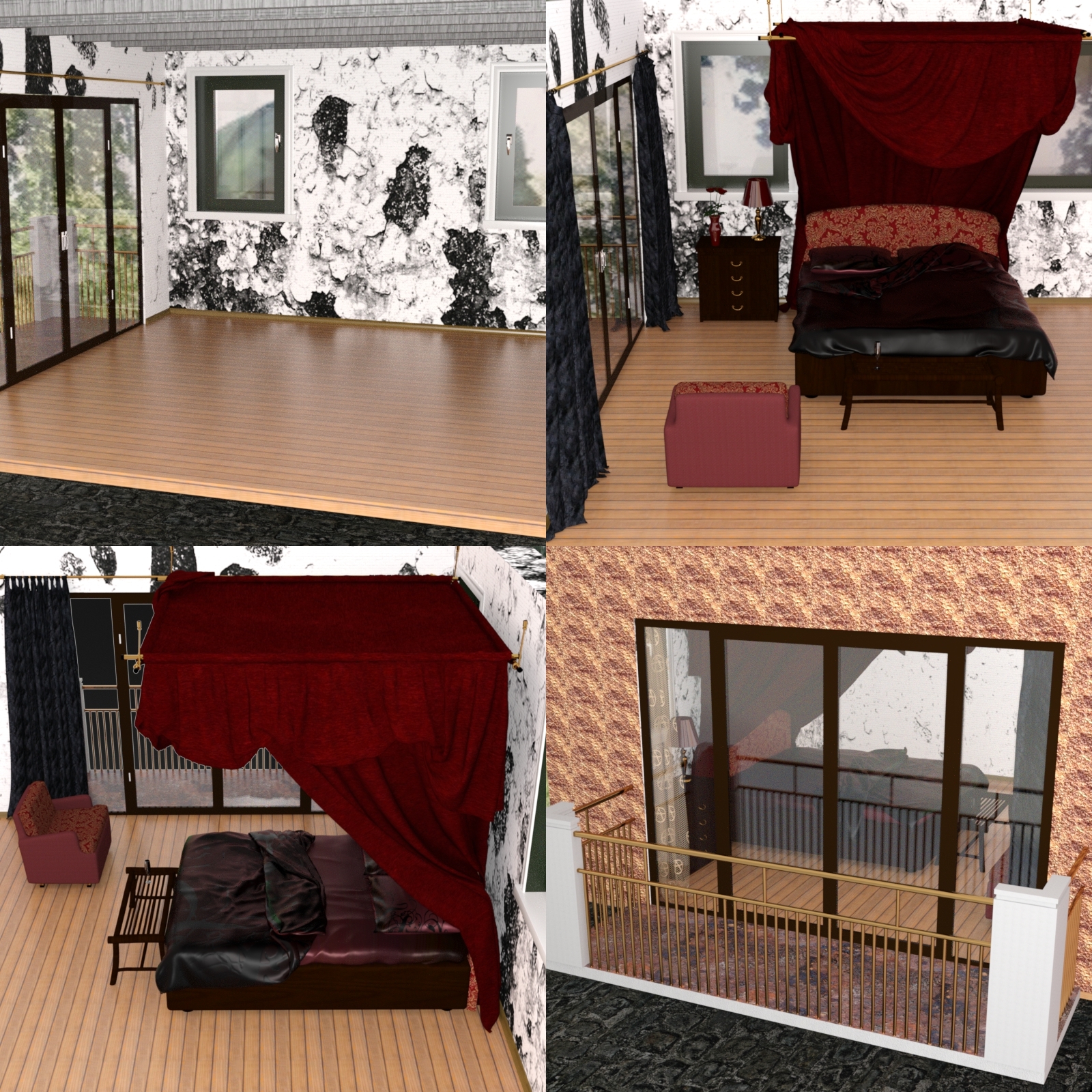 Dark Dreams for STZ_Bedroom_3 by N/A