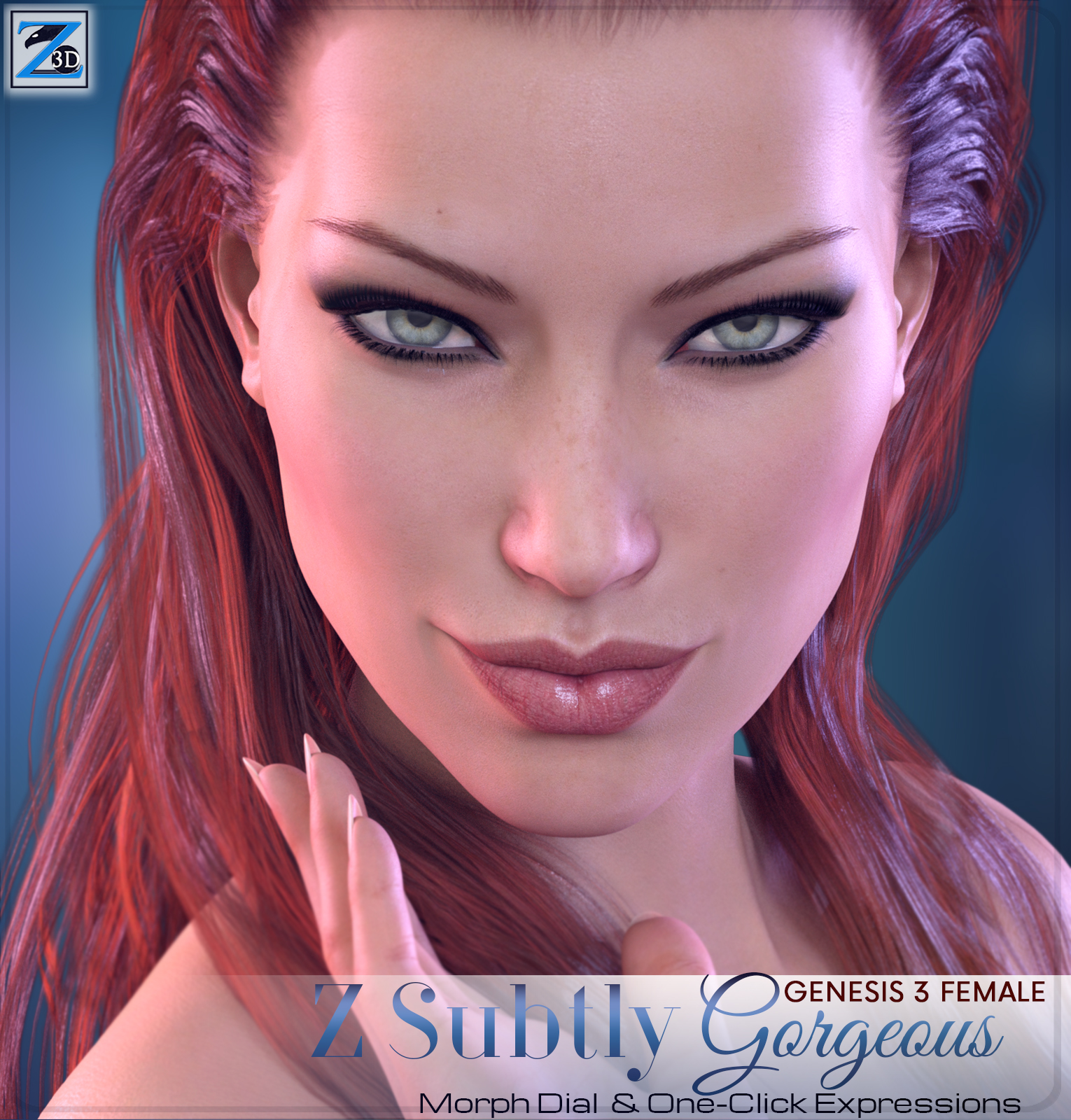 Z Subtly Gorgeous - Morph Dial and One-Click Expressions for G3F-V7 by N/A