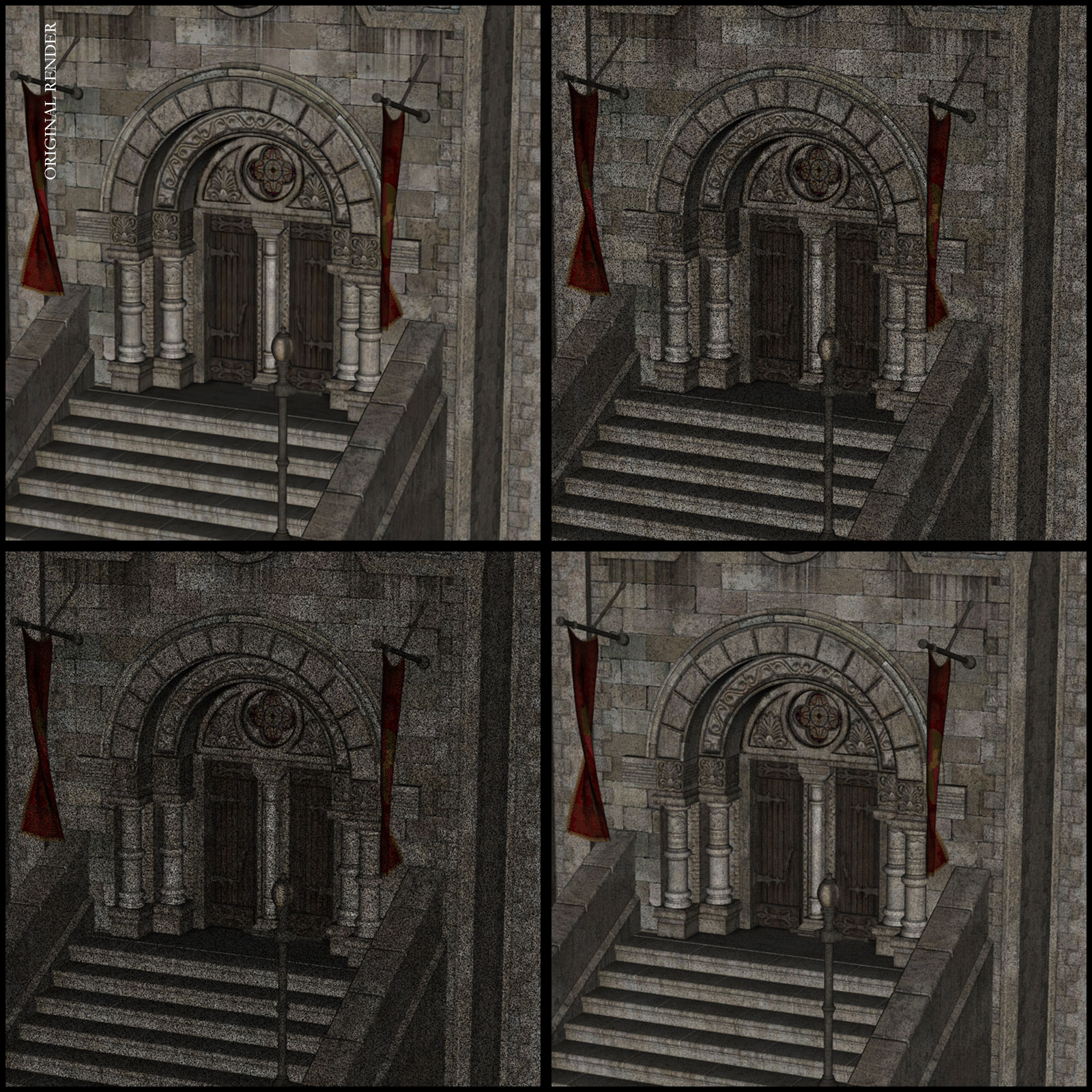 Illusion of Iray PS Brushes by N/A