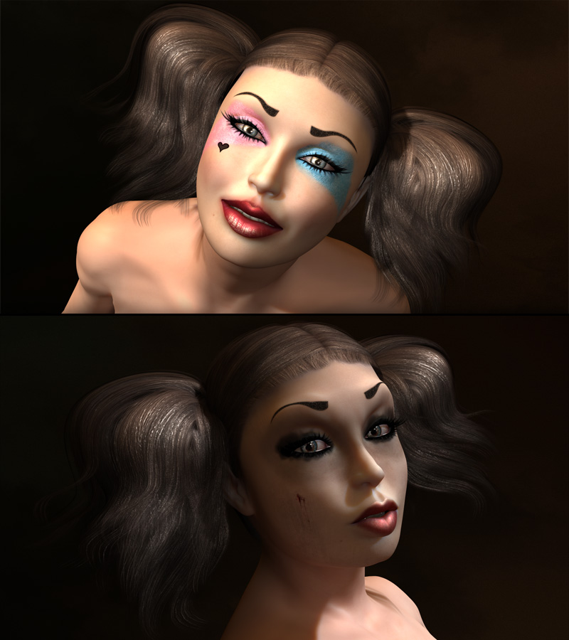 D9S Hailee Harlequin Addon by N/A