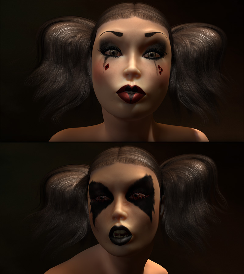 D9S Hailee Harlequin Addon by N/A