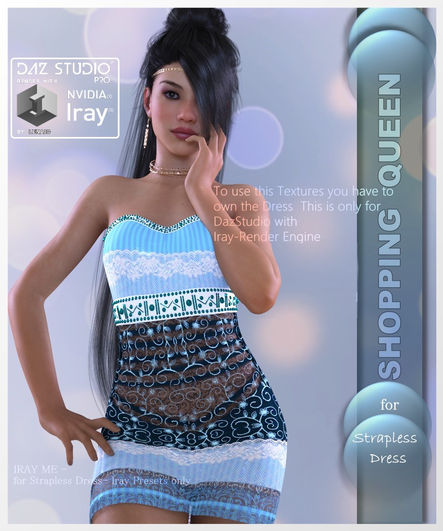 Shopping Queen: for Strapless Dress by N/A