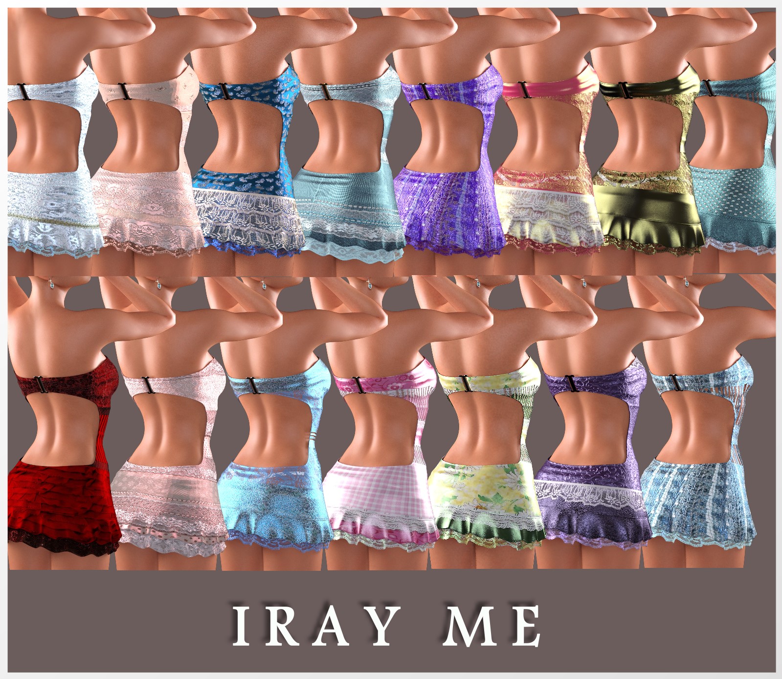 IRAY ME: Night Dress G3/V7 by N/A