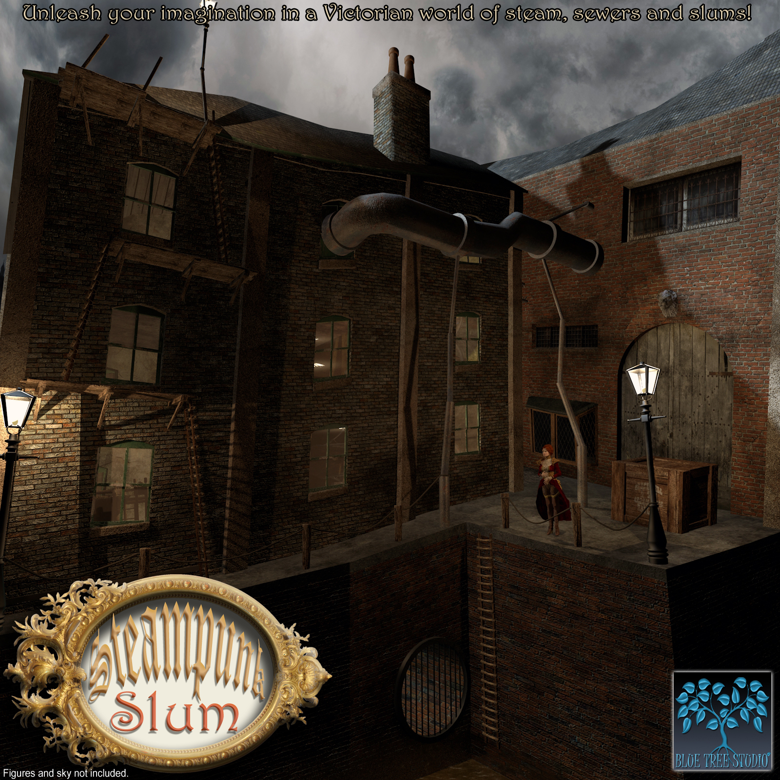 Steampunk Slum by N/A