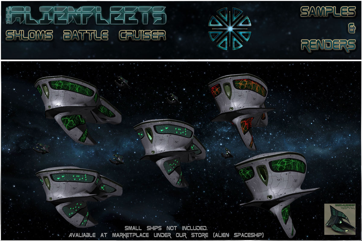 Alienfleets: Shloms BattleCruiser Fregatte by N/A