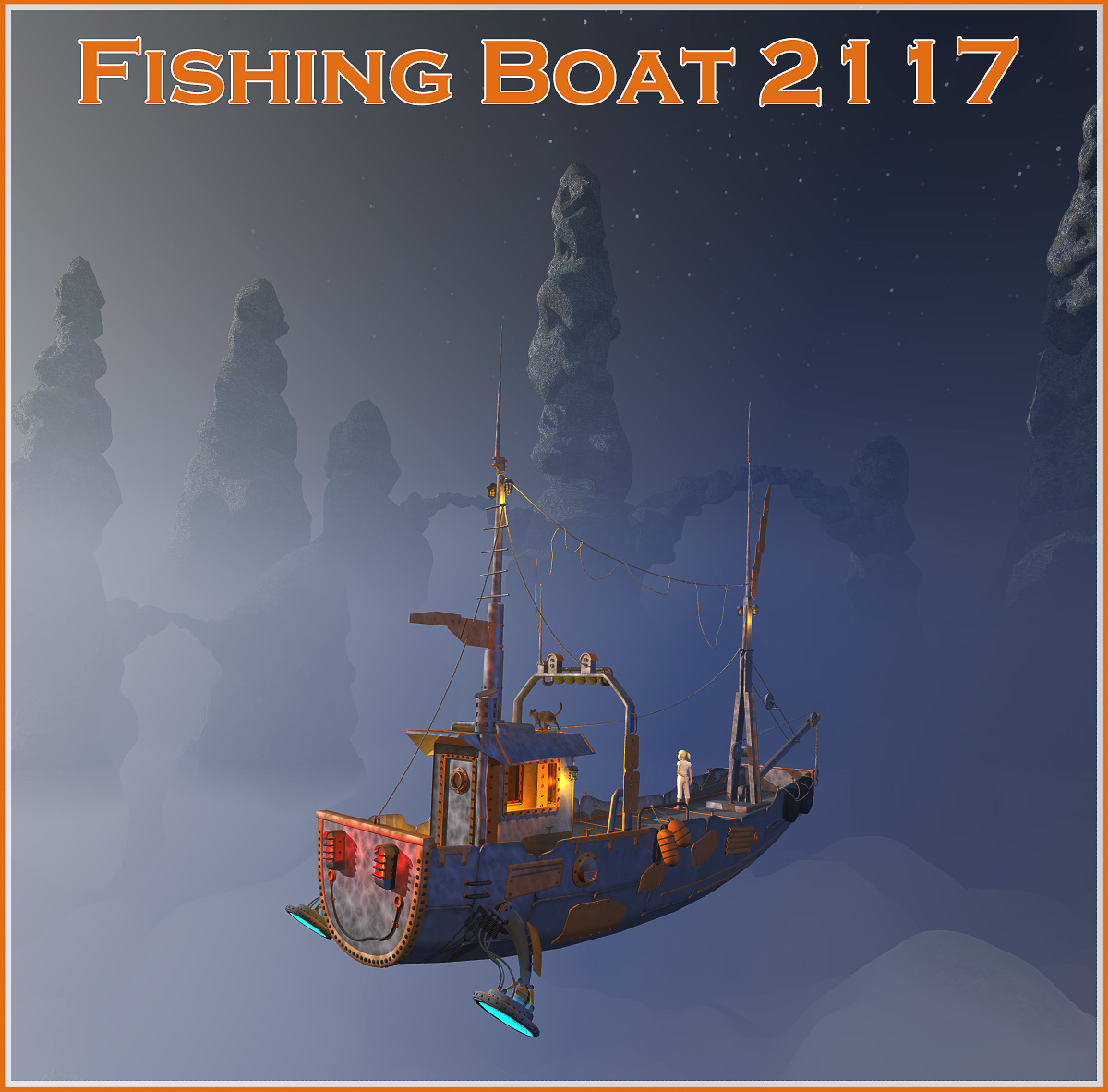 Fishing Boat 2117 by N/A