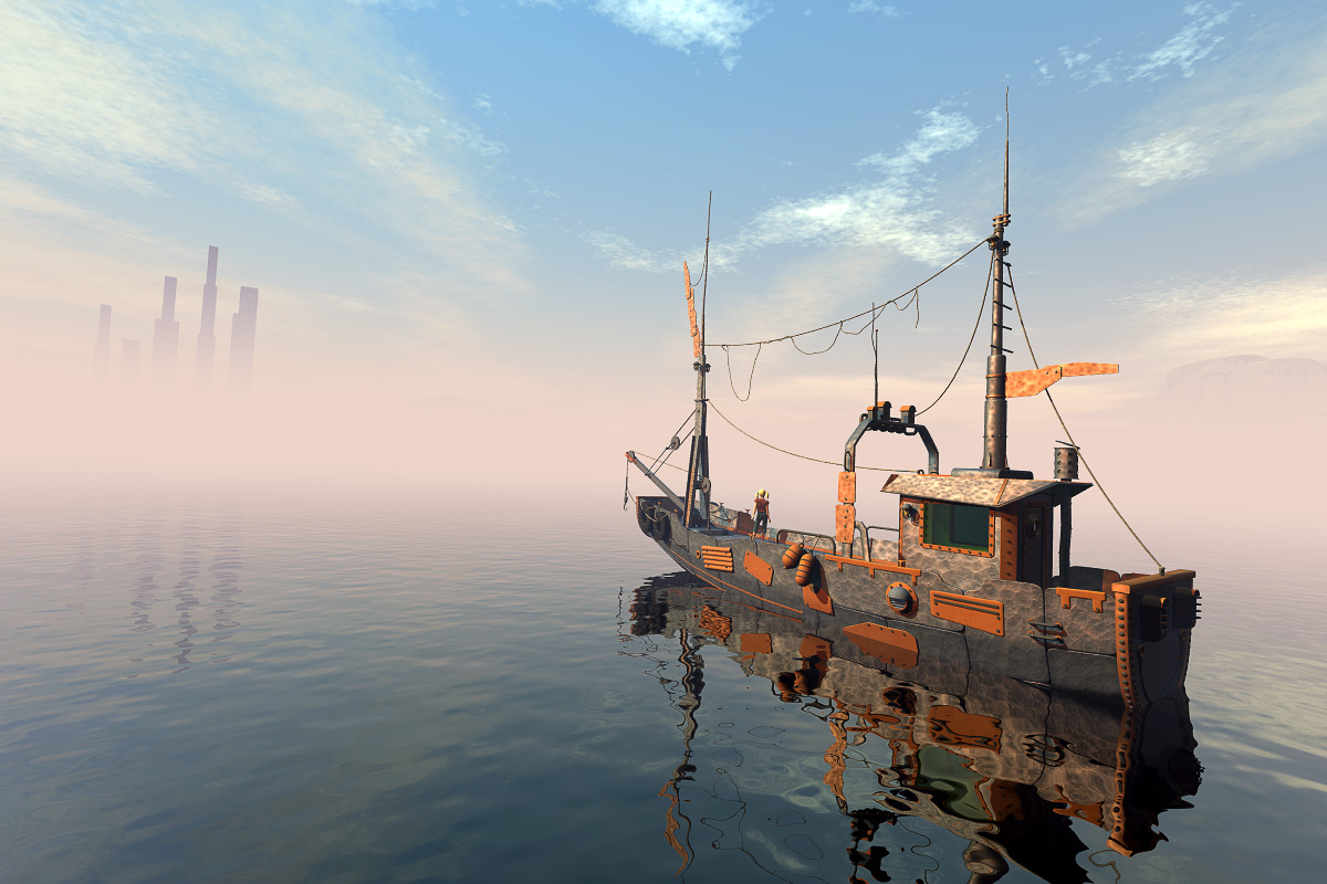 Fishing Boat 2117 by N/A