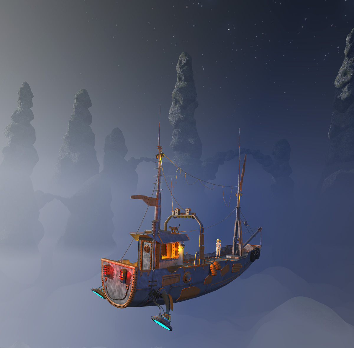 Fishing Boat 2117 by N/A