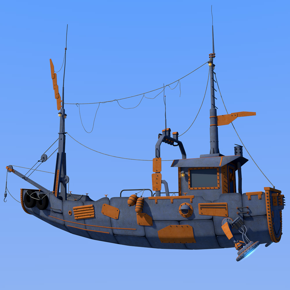 Fishing Boat 2117 by N/A