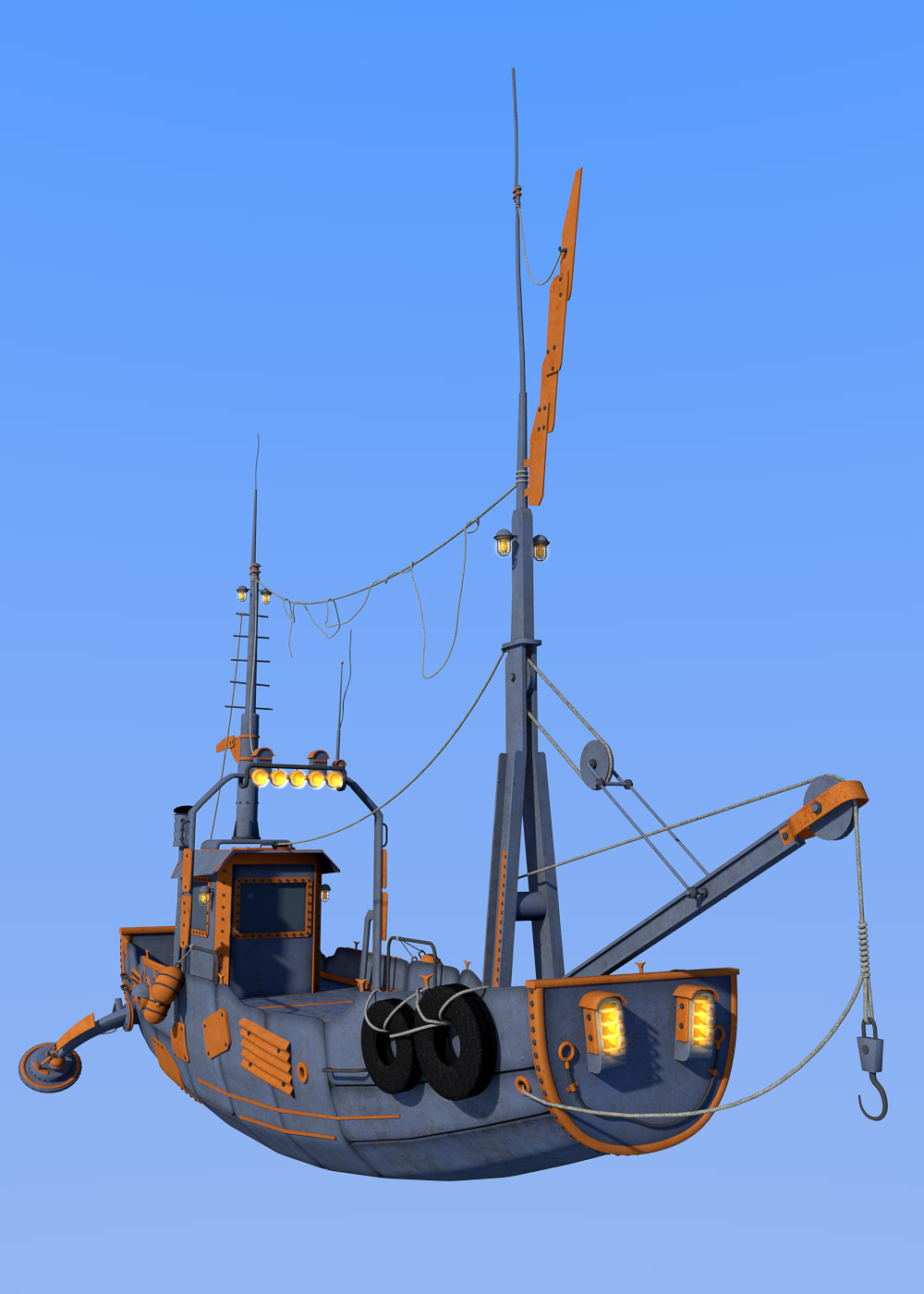 Fishing Boat 2117 by N/A