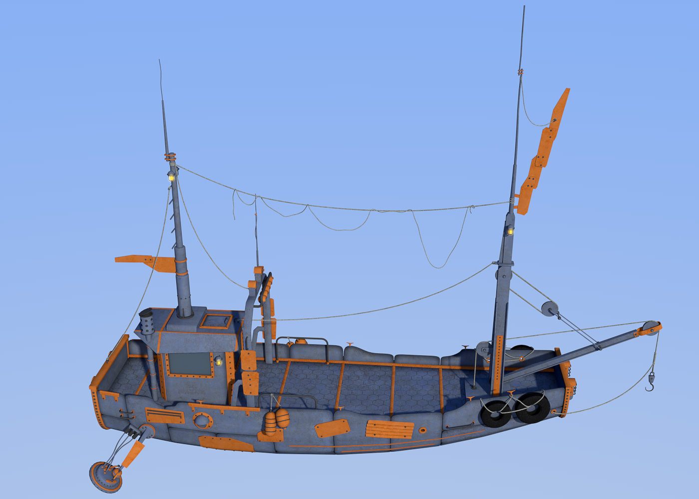 Fishing Boat 2117 by N/A