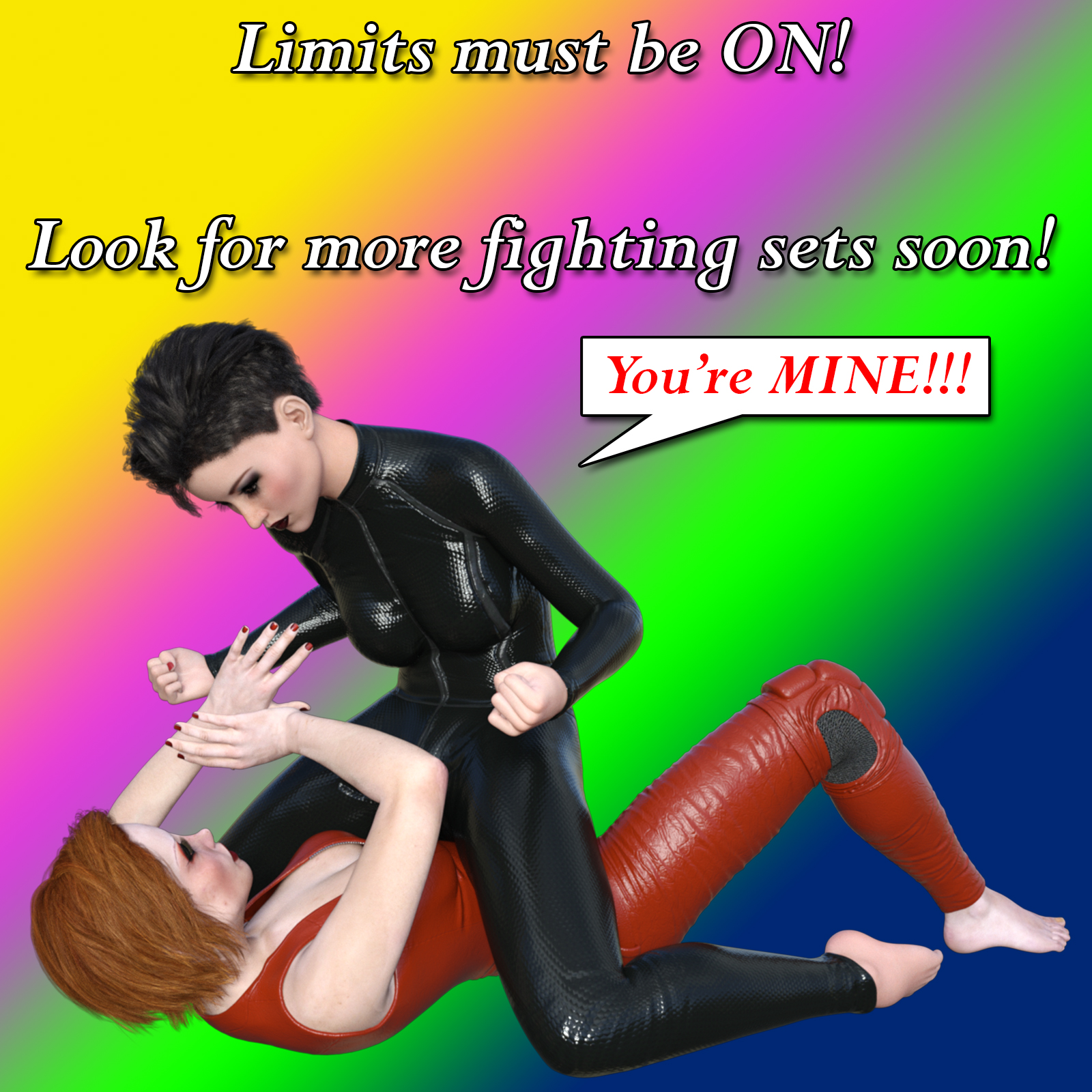 Female Fisticuff Poses for Genesis 3 Female - Set 1 by N/A