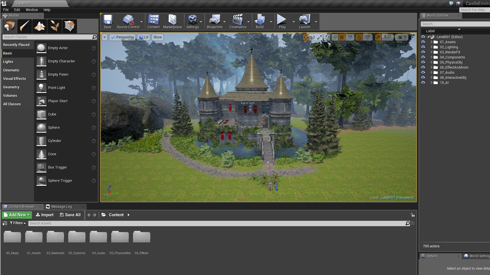 Castle Enviro Project for Unreal Engine games -Extended License by N/A