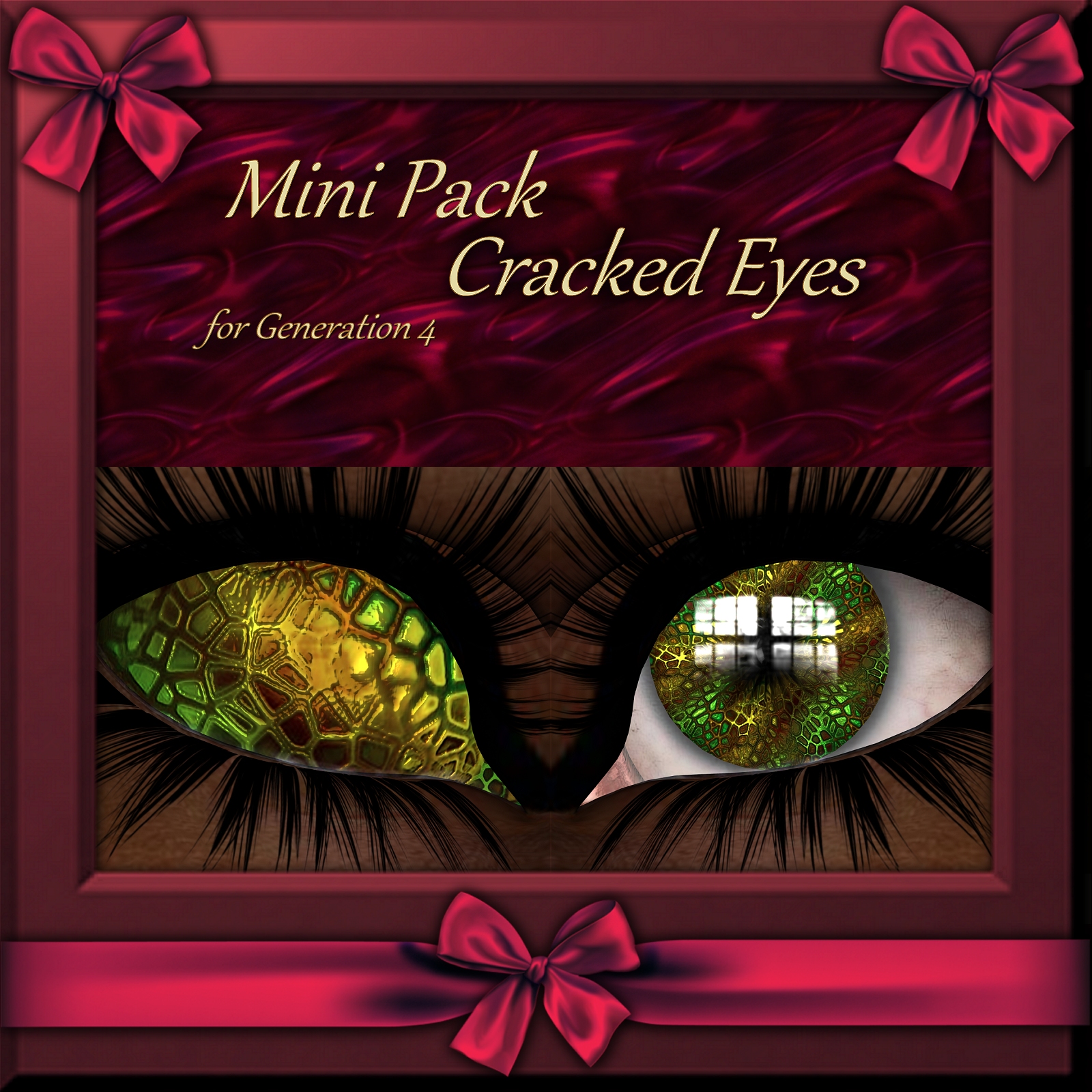 Mini Pack : Cracked Eyes  for Generation 4 by N/A