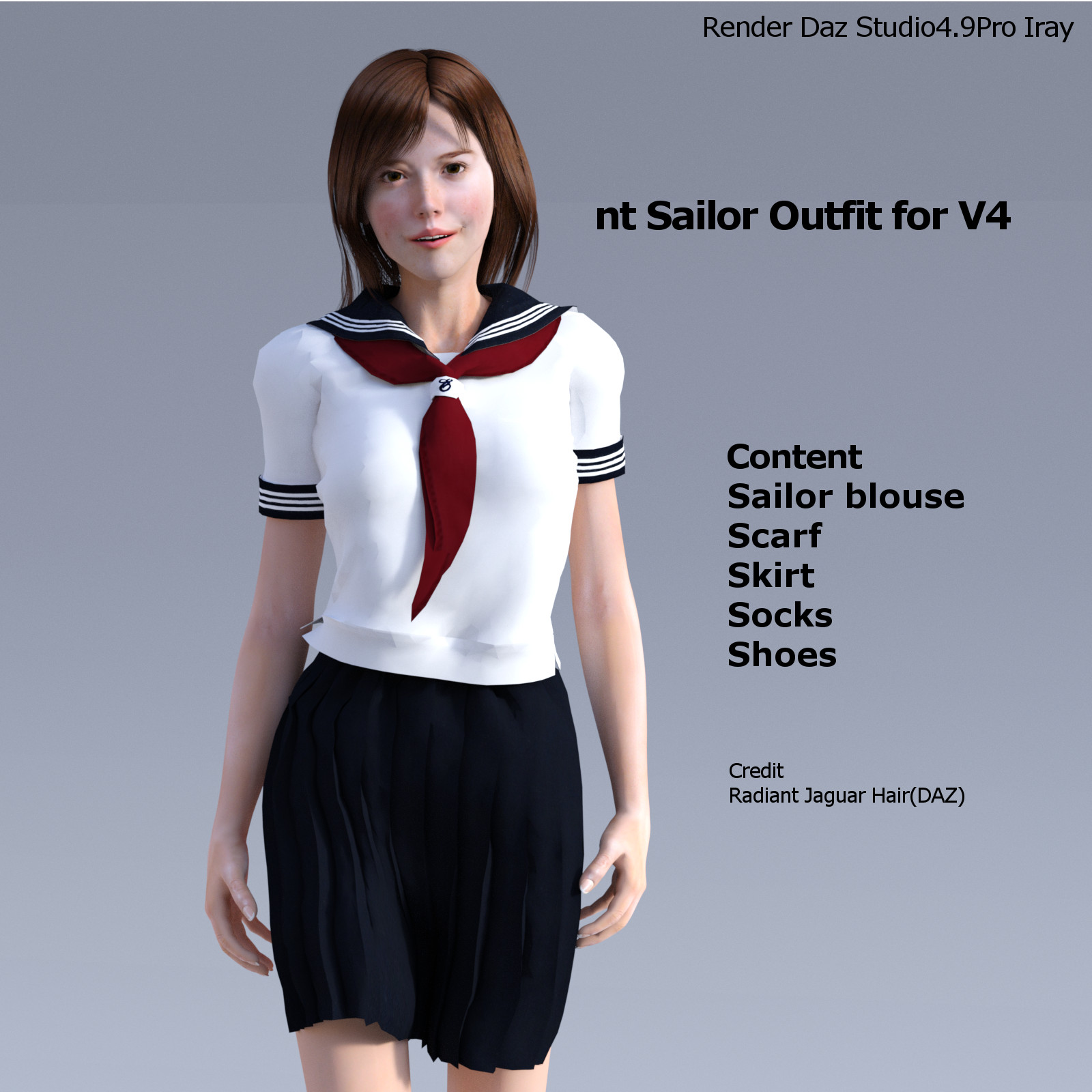 nt Sailor Outfit for V4 by N/A
