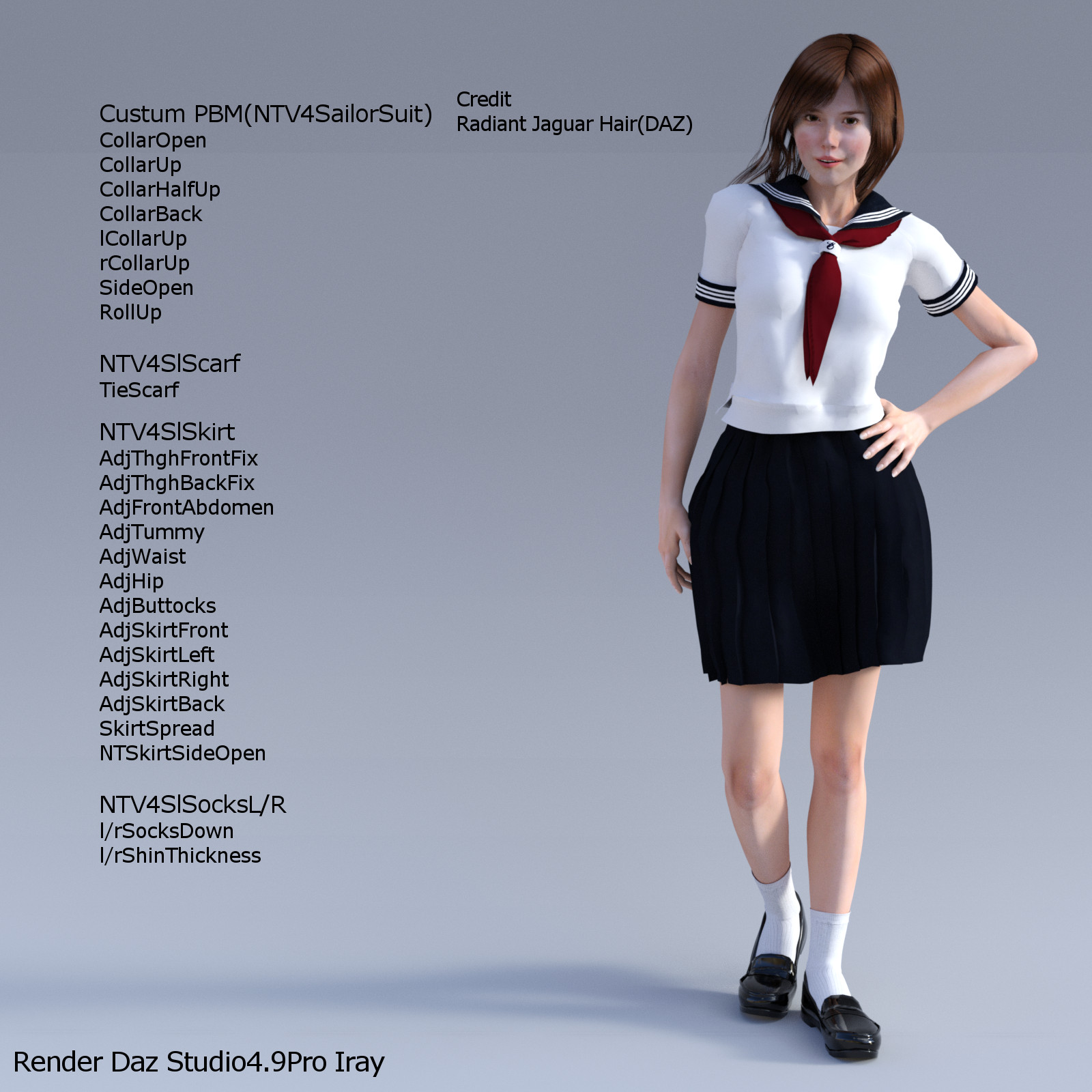 nt Sailor Outfit for V4 by N/A