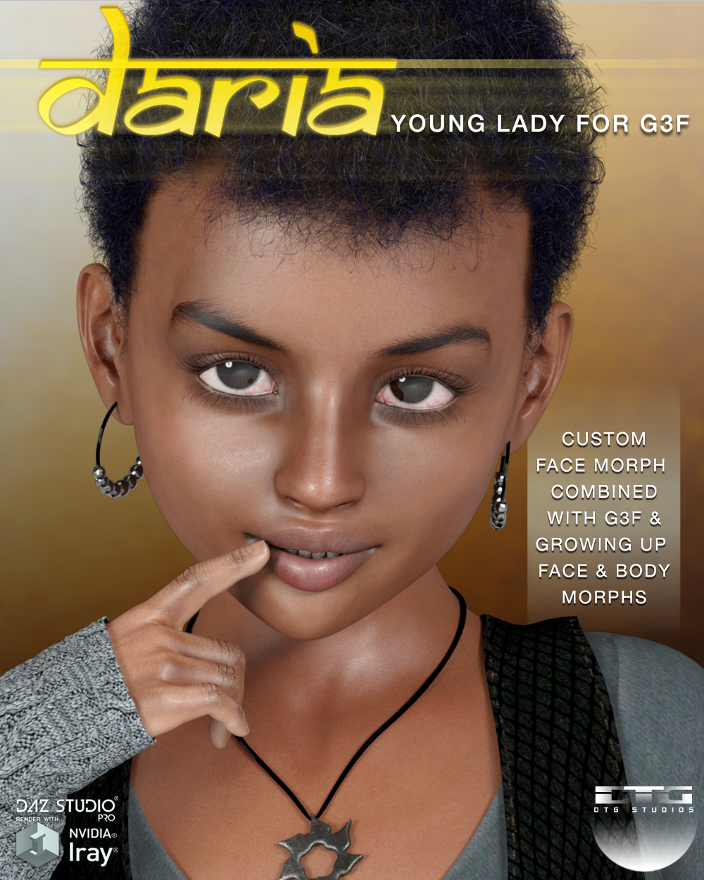 DTG Studios' Daria for G3F by N/A