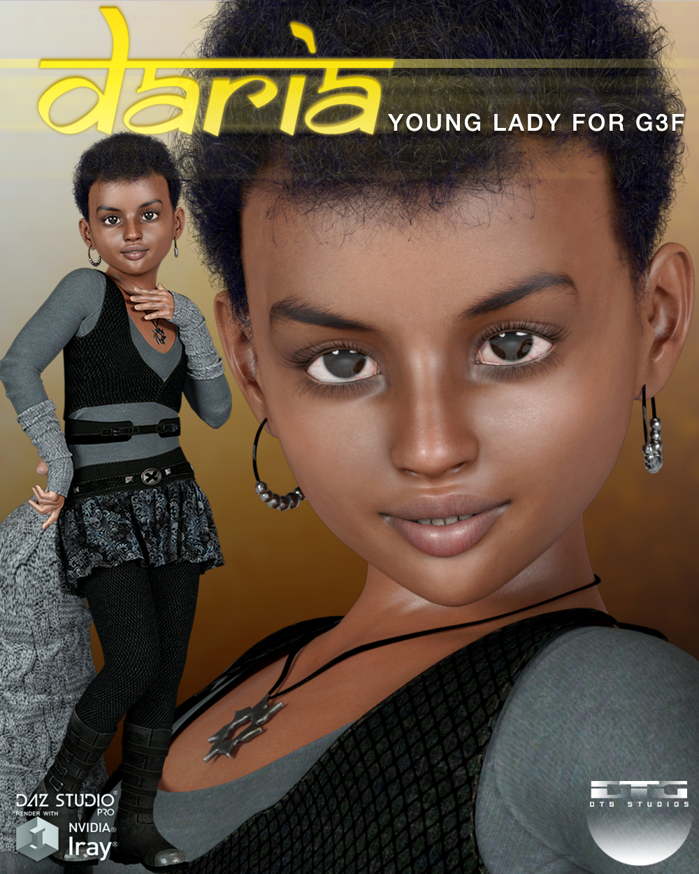 DTG Studios' Daria for G3F by N/A