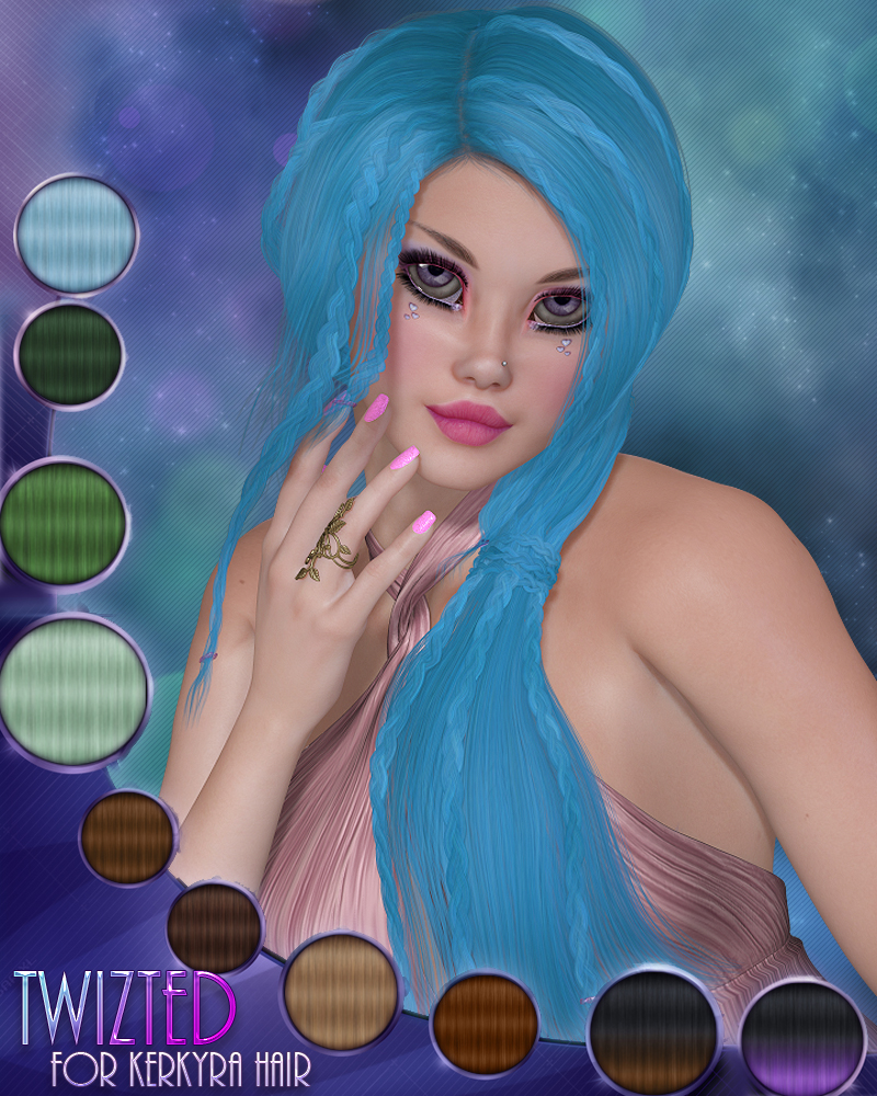 Twizted Kerkyra Hair - Requested by N/A