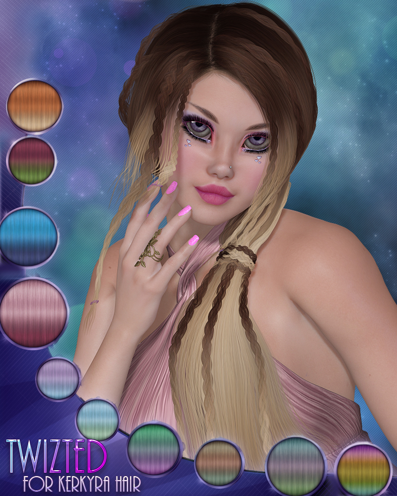 Twizted Kerkyra Hair - Requested by N/A