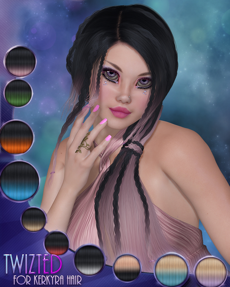Twizted Kerkyra Hair - Requested by N/A
