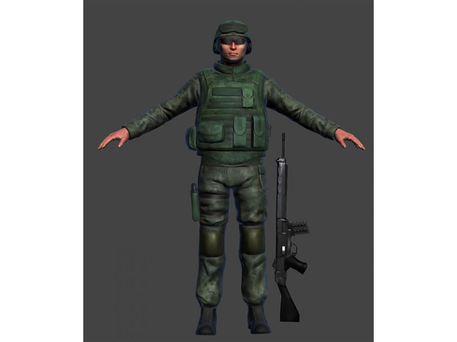Marine Soldier - Extended License by N/A