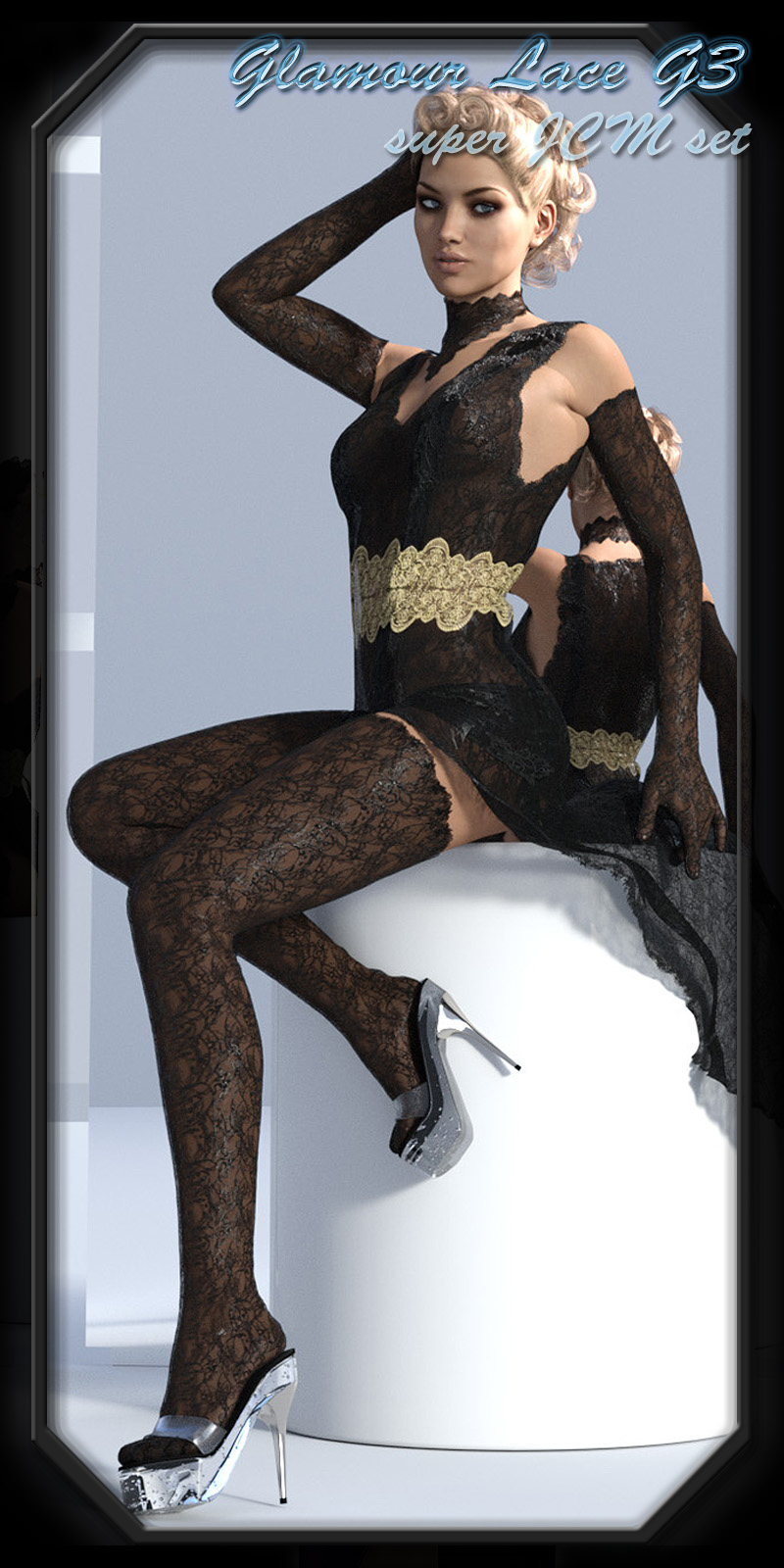 Glamour Lace for Genesis 3 by N/A