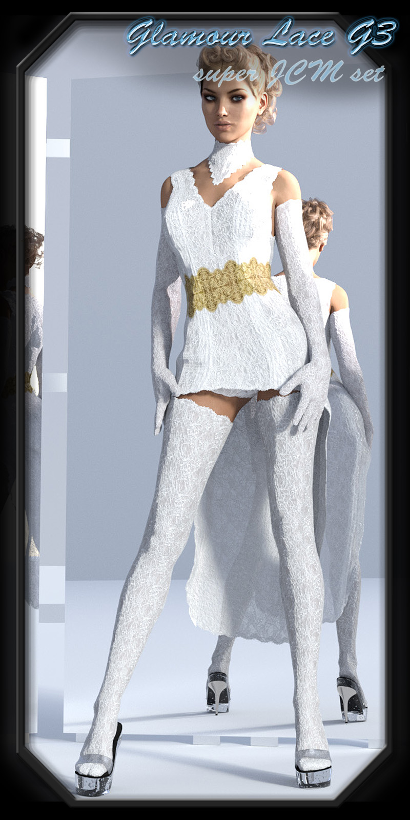 Glamour Lace for Genesis 3 by N/A