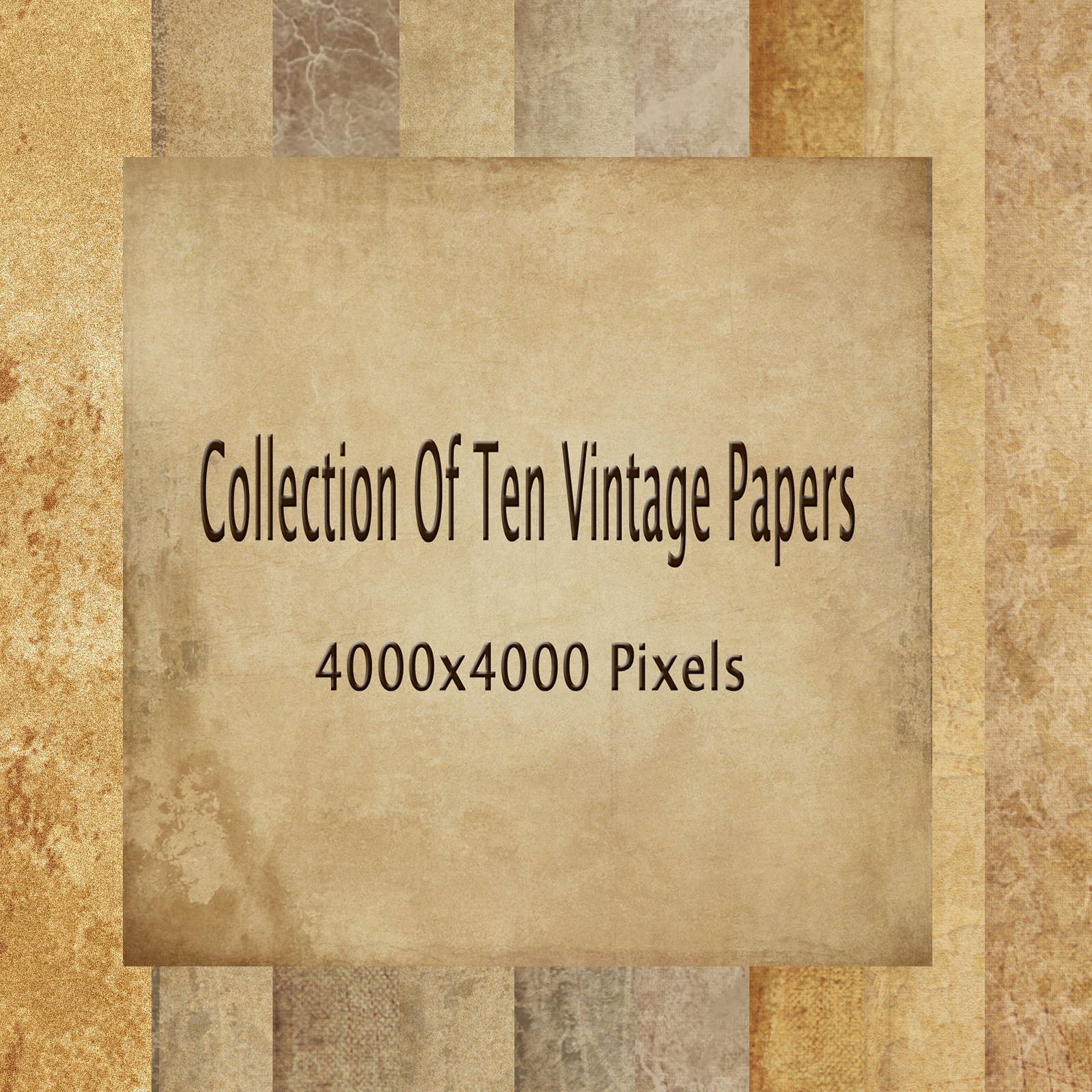 Set of 10 Vintage Papers by N/A