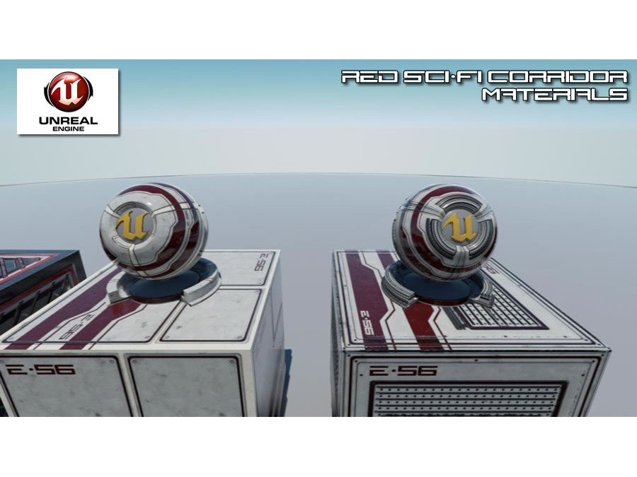 Red Corridor Materials - Extended License by N/A