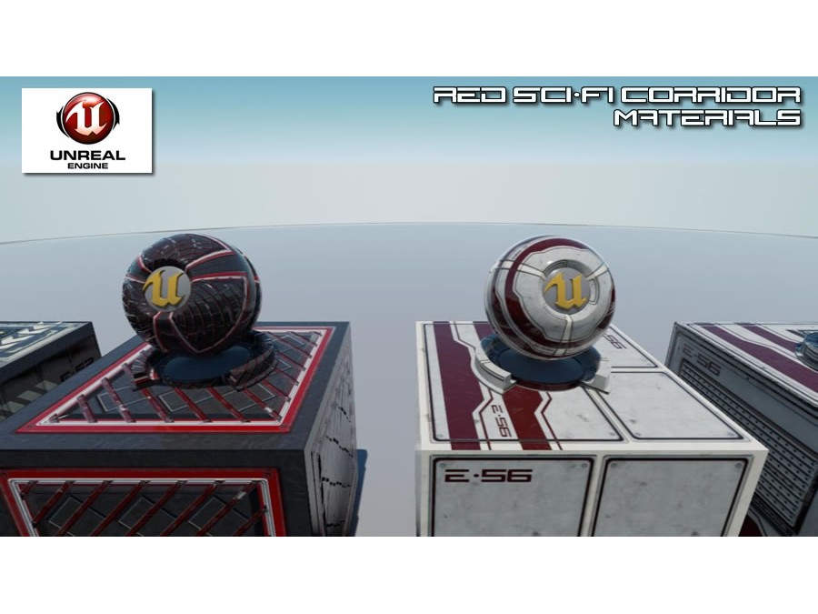 Red Corridor Materials - Extended License by N/A