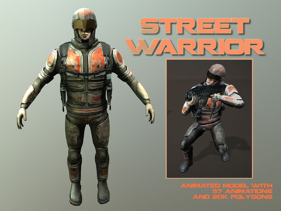 Street Warrior - Extended License by N/A