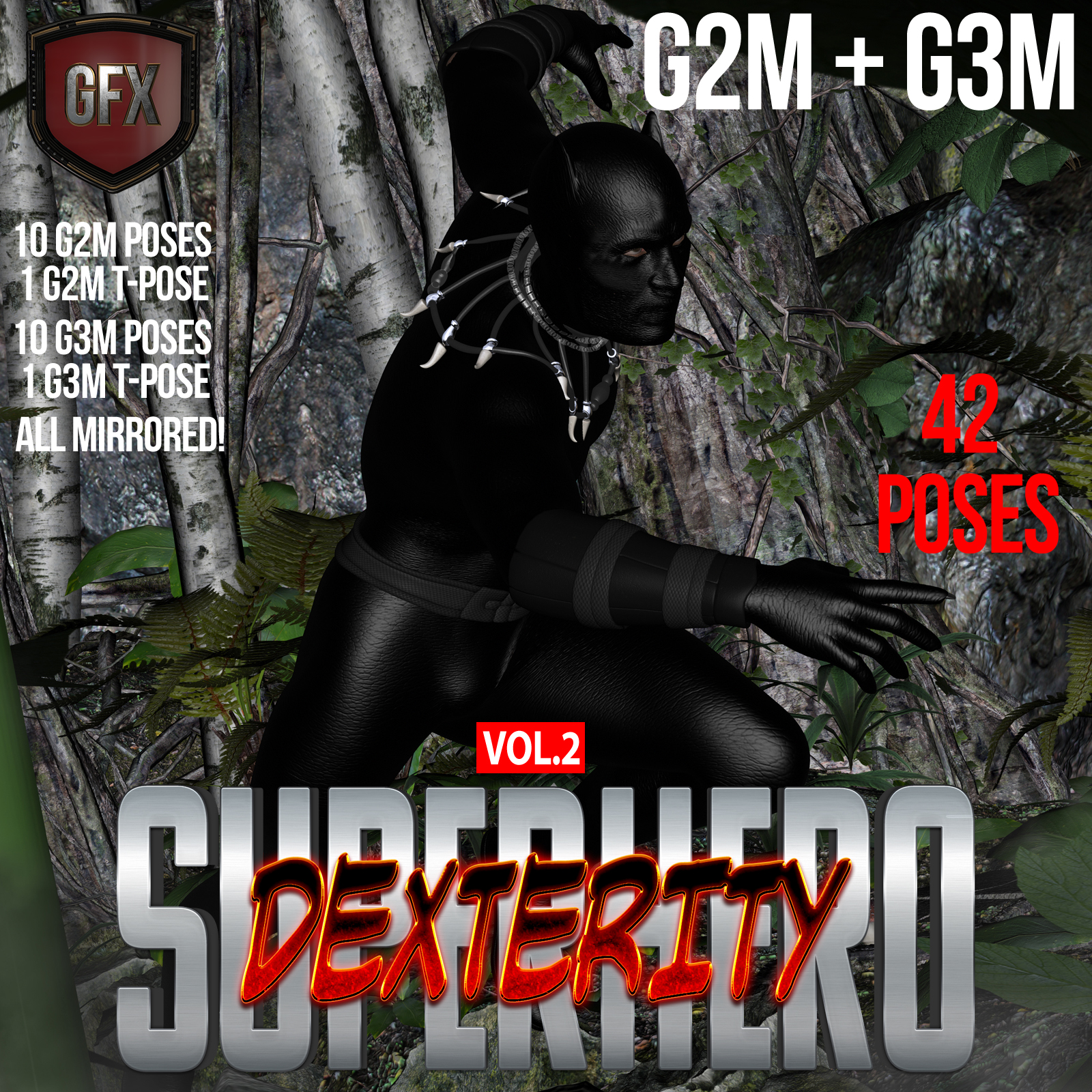 SuperHero Dexterity for G2M & G3M Volume 2 by N/A