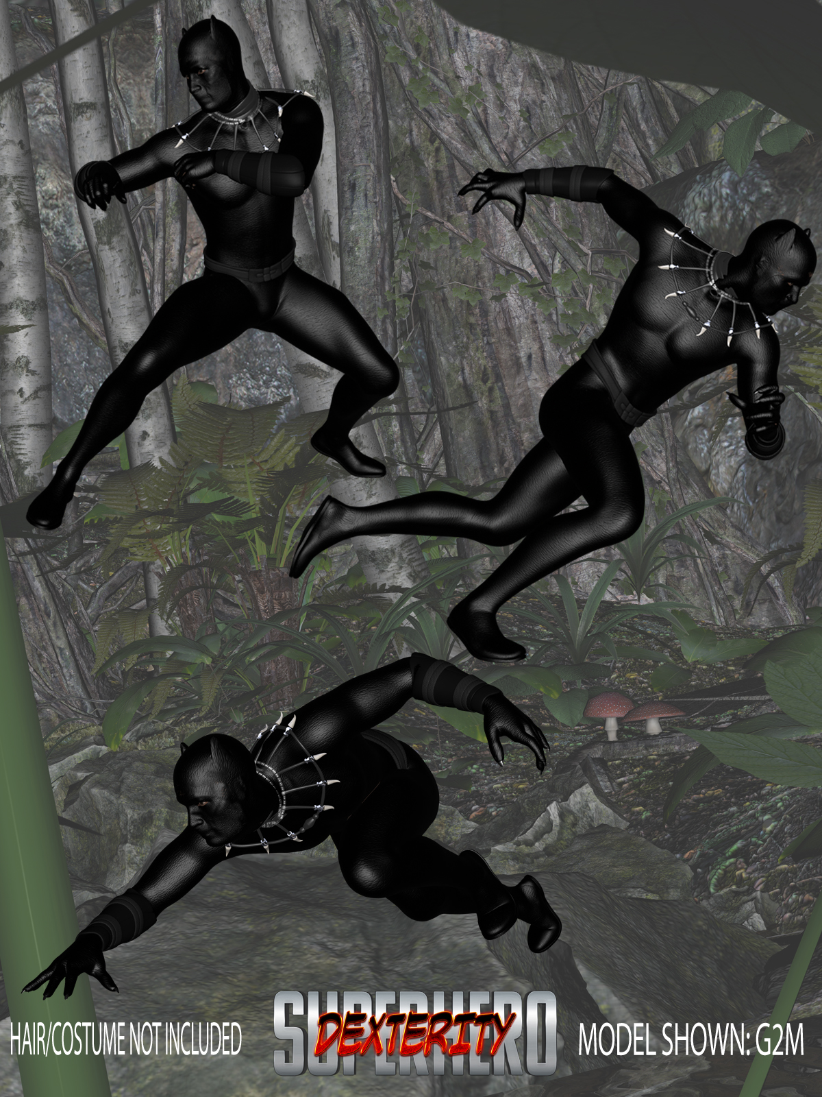 SuperHero Dexterity for G2M & G3M Volume 2 by N/A