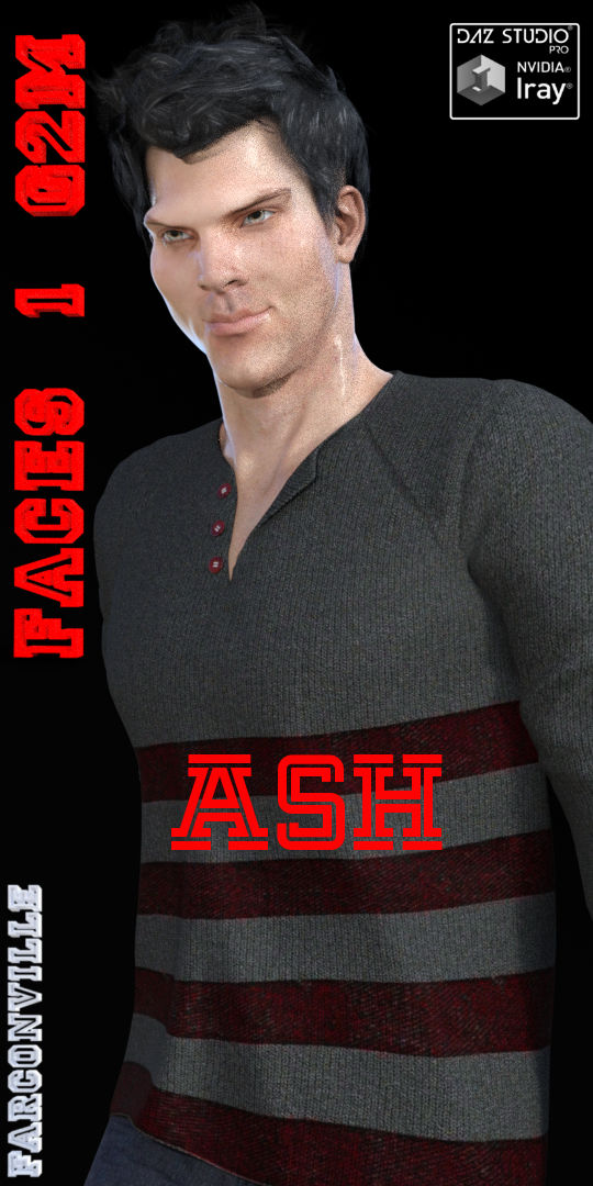Faces 1 for Genesis 2 Male and Michael 6 by N/A