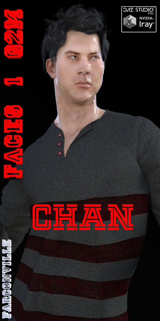 Faces 1 for Genesis 2 Male and Michael 6 by N/A