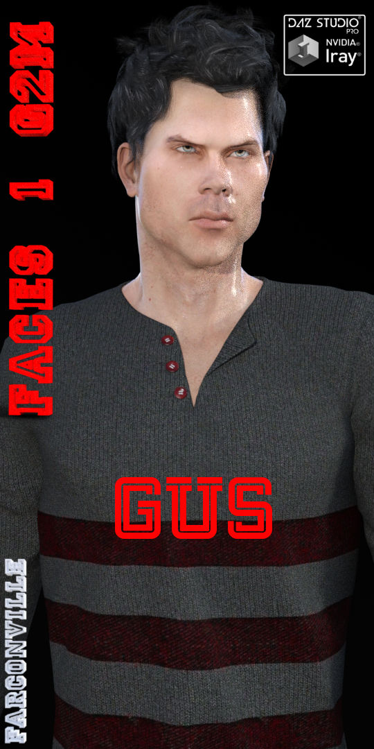 Faces 1 for Genesis 2 Male and Michael 6 by N/A