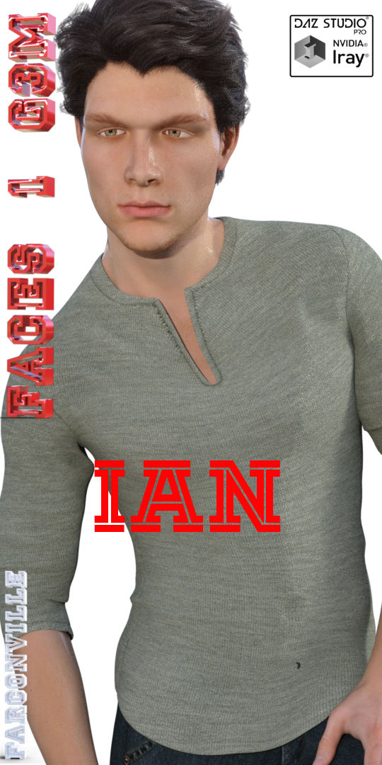 Faces 1 for Genesis 3 Male and Michael 7 by N/A