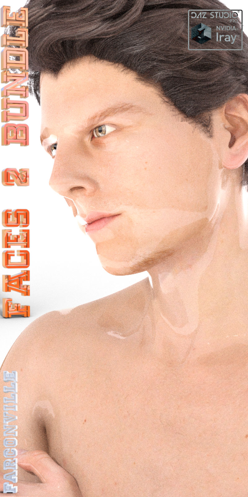 Faces 2 Bundle for Genesis, G2M, G3M, M5, M6, and M7 by N/A