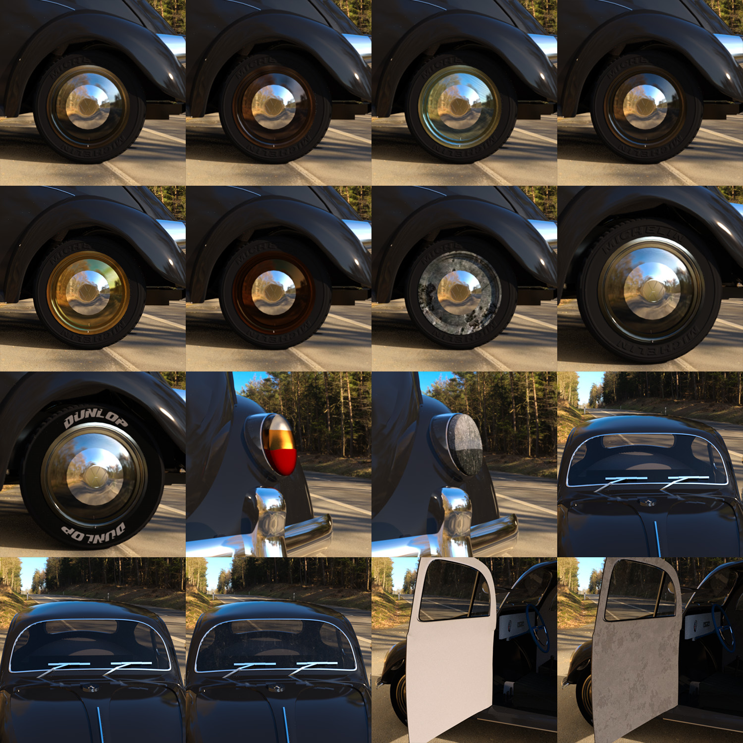 Iray Extension for Volkswagen Beetle by Vanishing Point (for DAZ Studio) by N/A